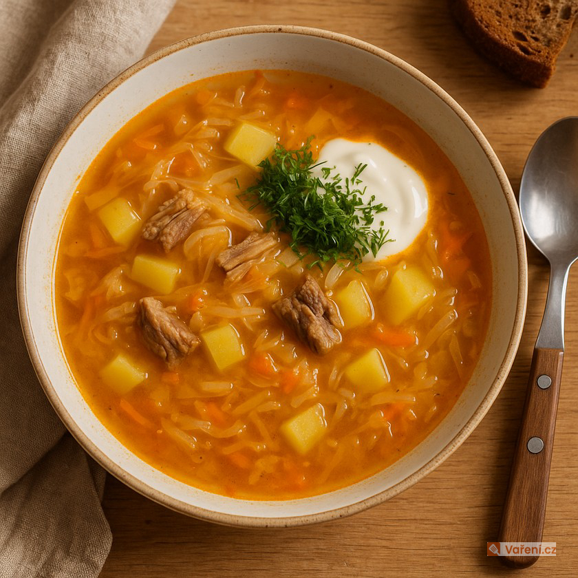 Russian Shchi (Cabbage Soup)