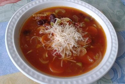 Minestrone – italská zeleninová polévka