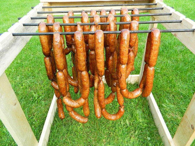 Domácí klobásky (Homemade Czech Sausages)