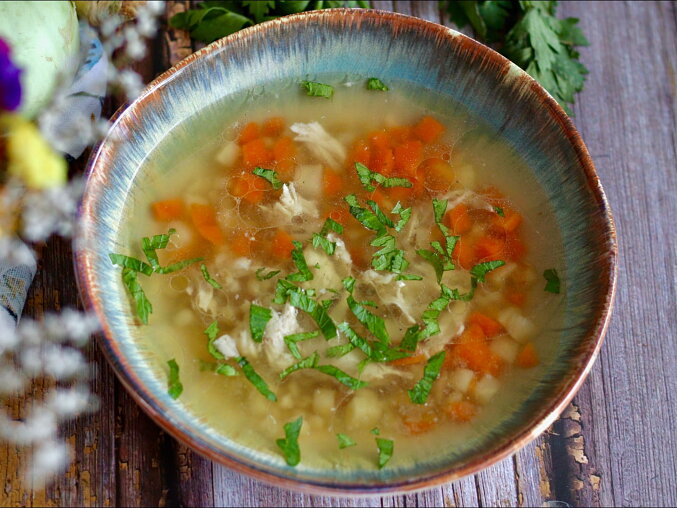 Homemade Chicken Broth