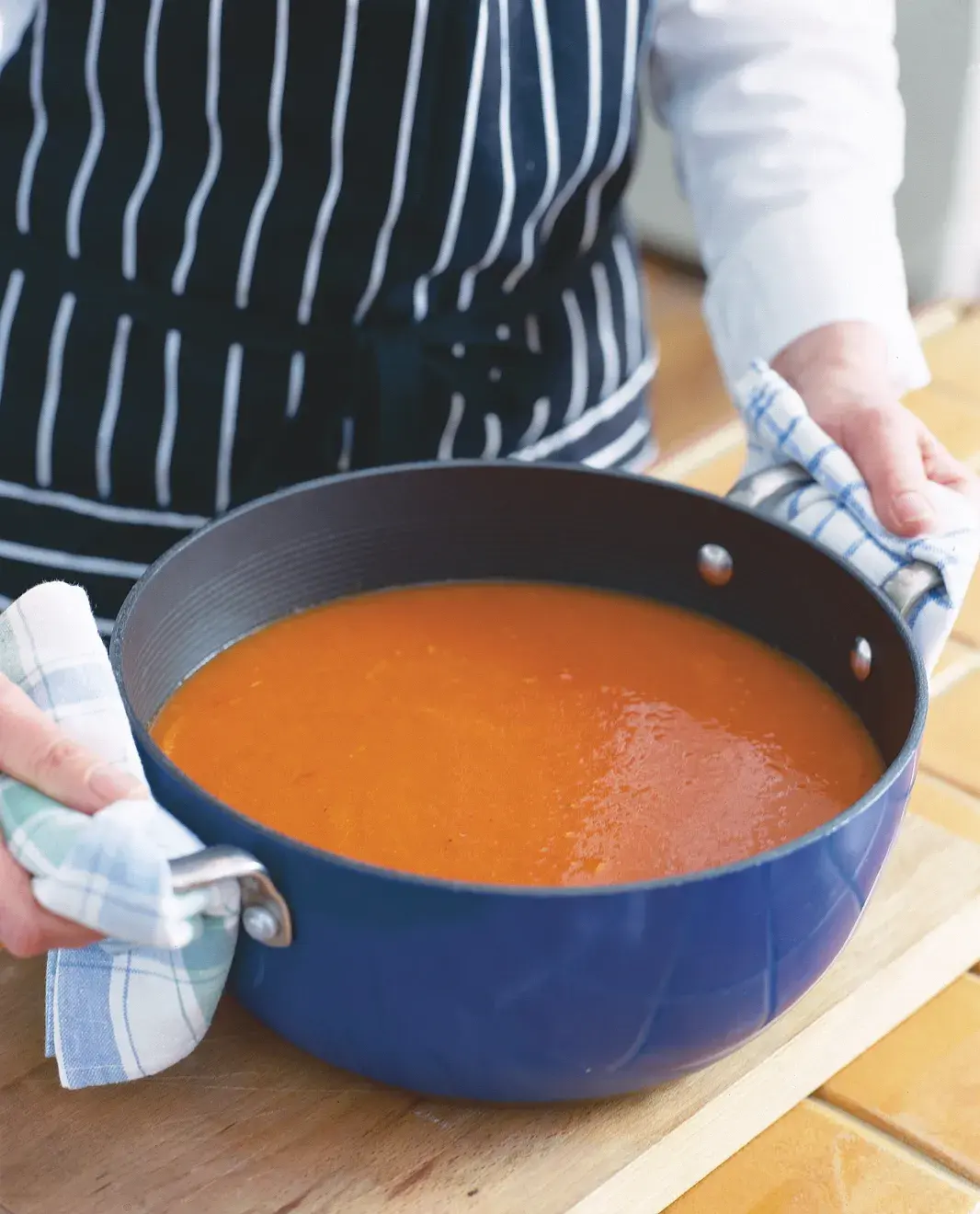 Homemade Tomato Soup from Fresh Tomatoes