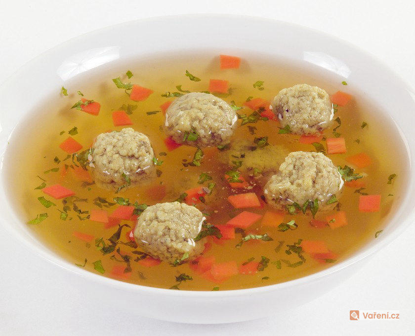 Meat Dumplings for Soup and Broth
