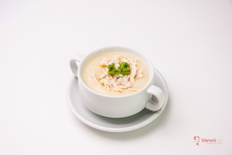 Creamy Chicken Soup with Root Vegetables