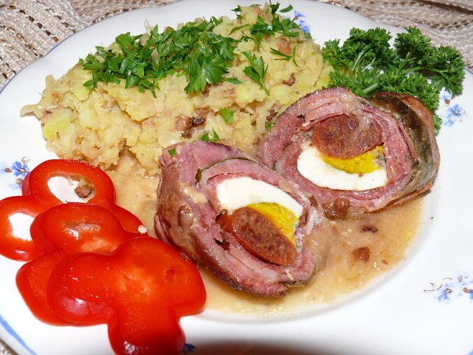 Czech Pork Neck Rolls