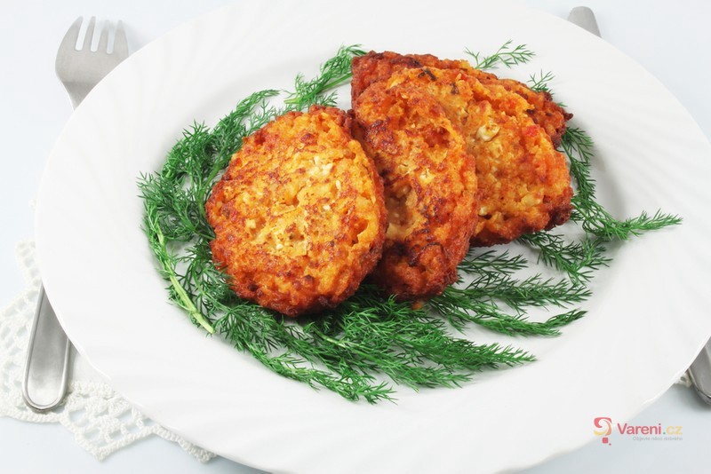 Czech Rice Fritters with Parmesan