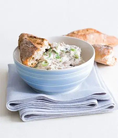 Smoked Mackerel Pâté with Spring Onion