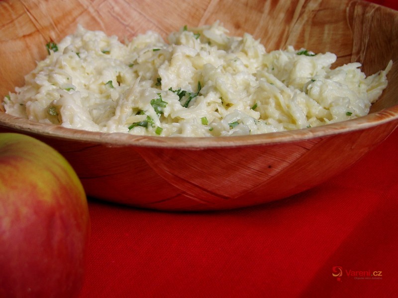 Light Celeriac Salad with Apple