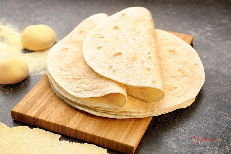 Domácí mexické tortilly