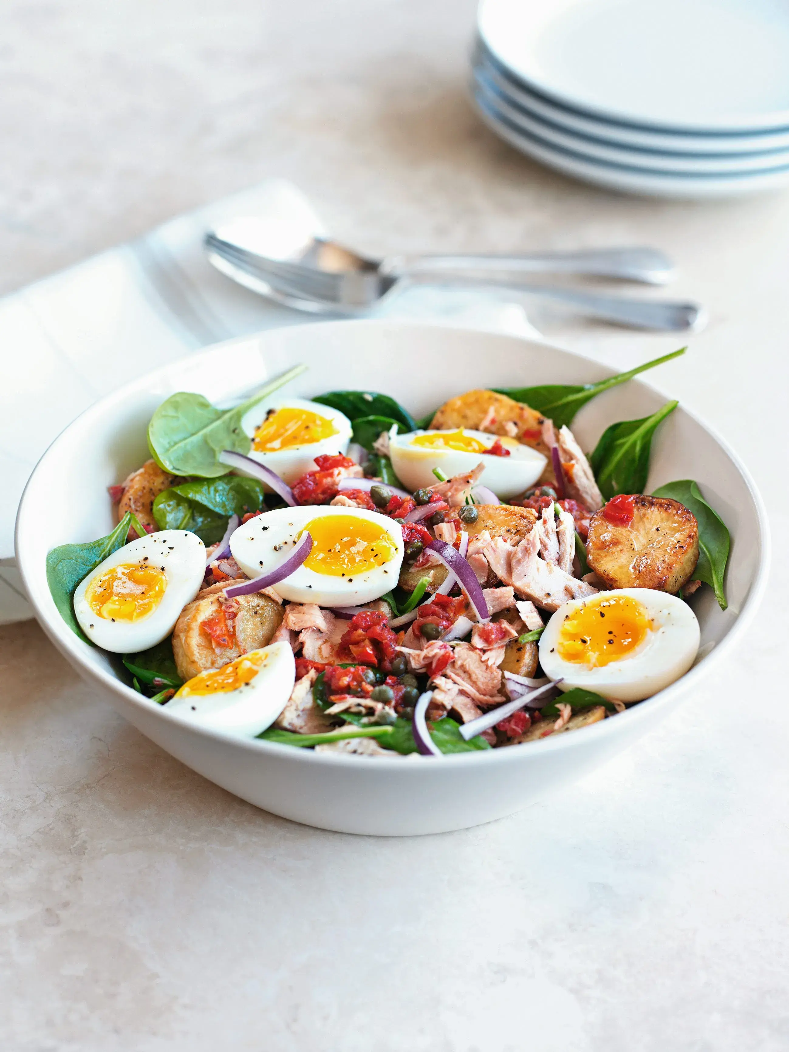 Warm Niçoise-style Salad