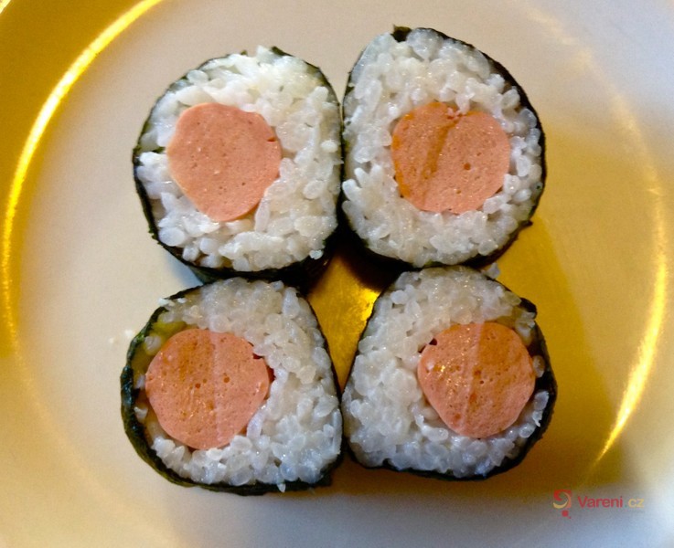 Levné sushi v českém stylu
