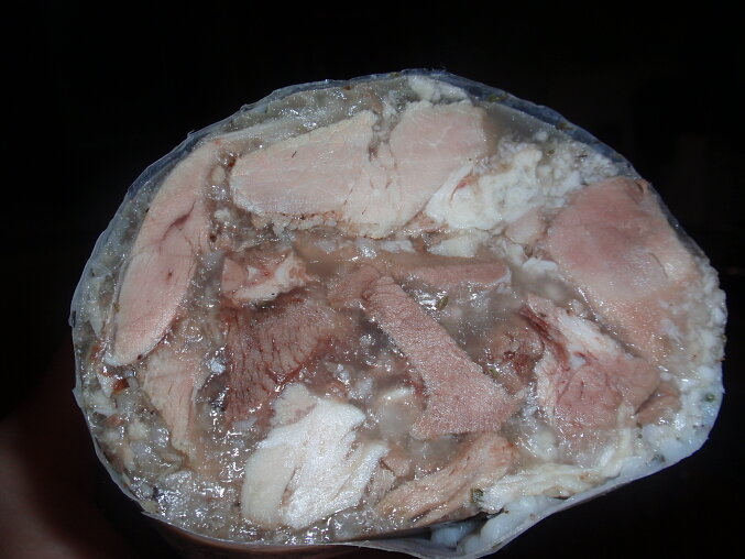 Homemade Tlačenka (Czech Brawn)