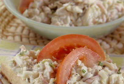 Czech Retro Salami Spread