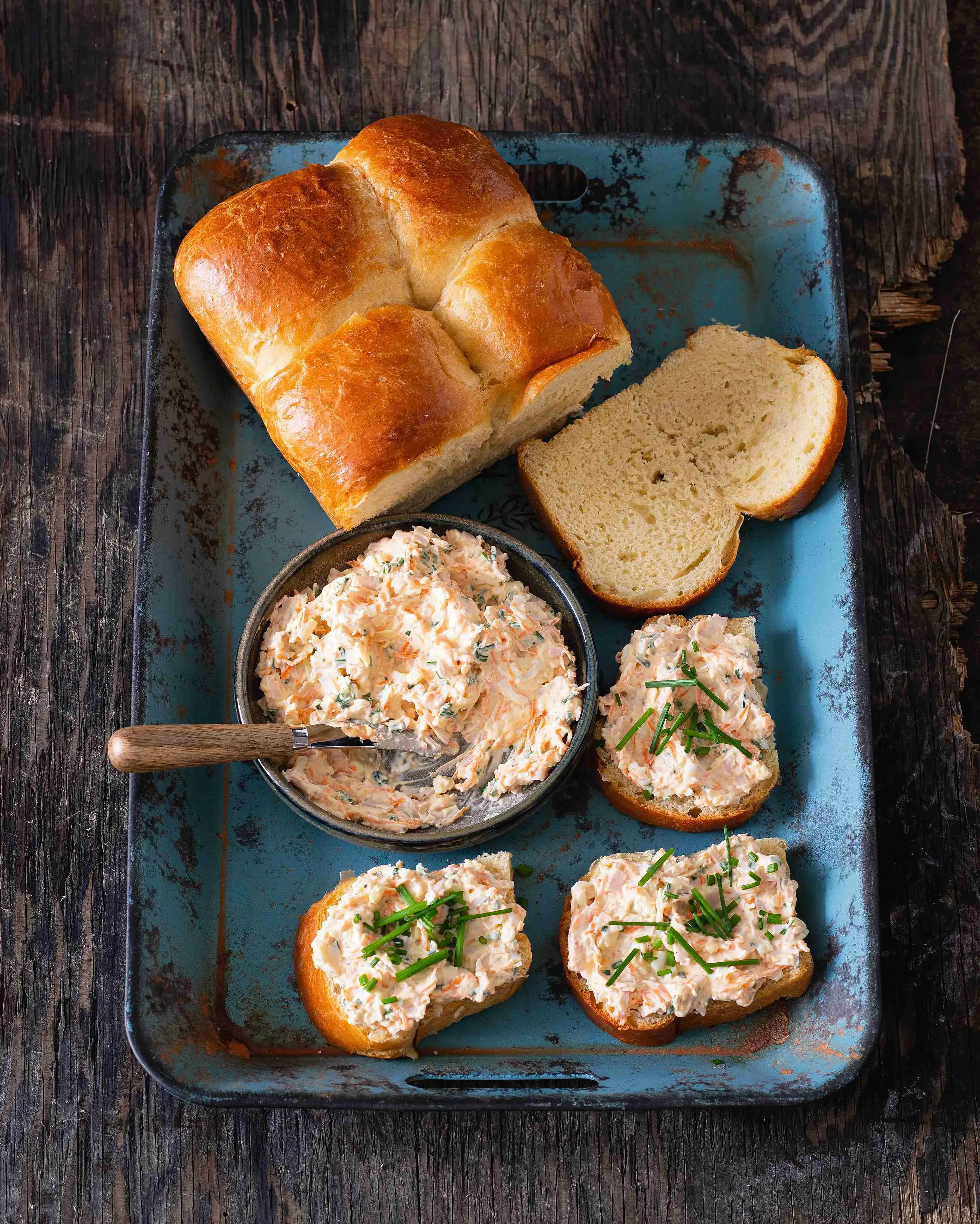 Mrkvová pomazánka (Czech Carrot and Quark Spread)
