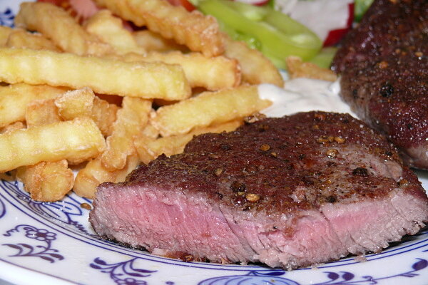 Biftek (Czech Beef Tenderloin Steak)