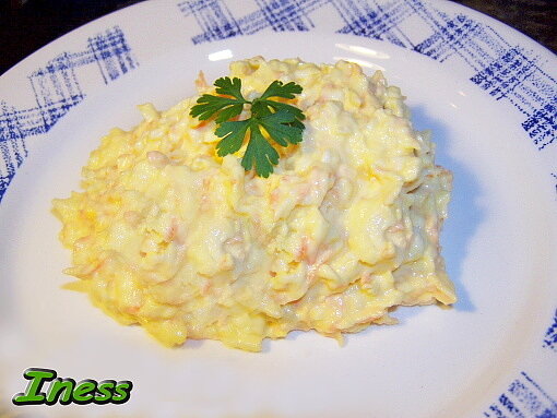 Hermelín and Carrot Spread