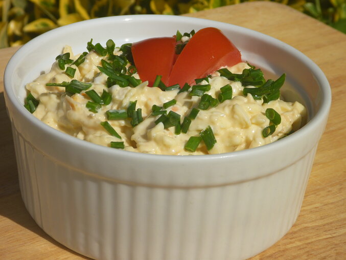 Simple Hermelín Spread (Czech Cheese and Egg Spread)