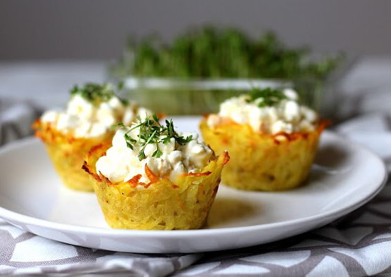 Filled Potato Baskets