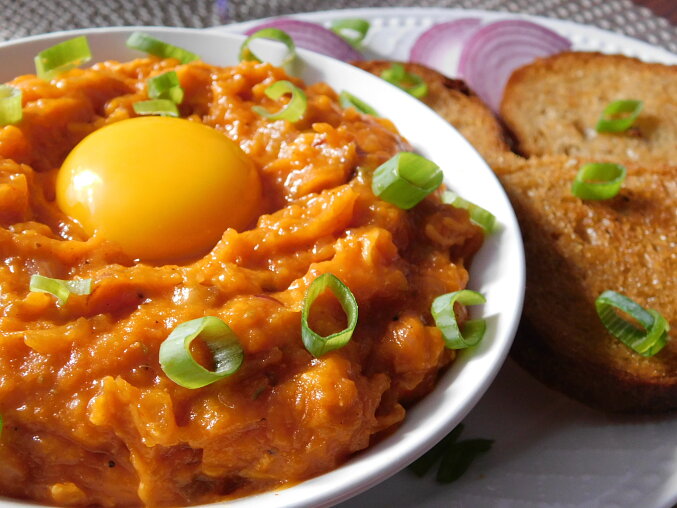 Cibulák (Czech Onion and Potato Spread)