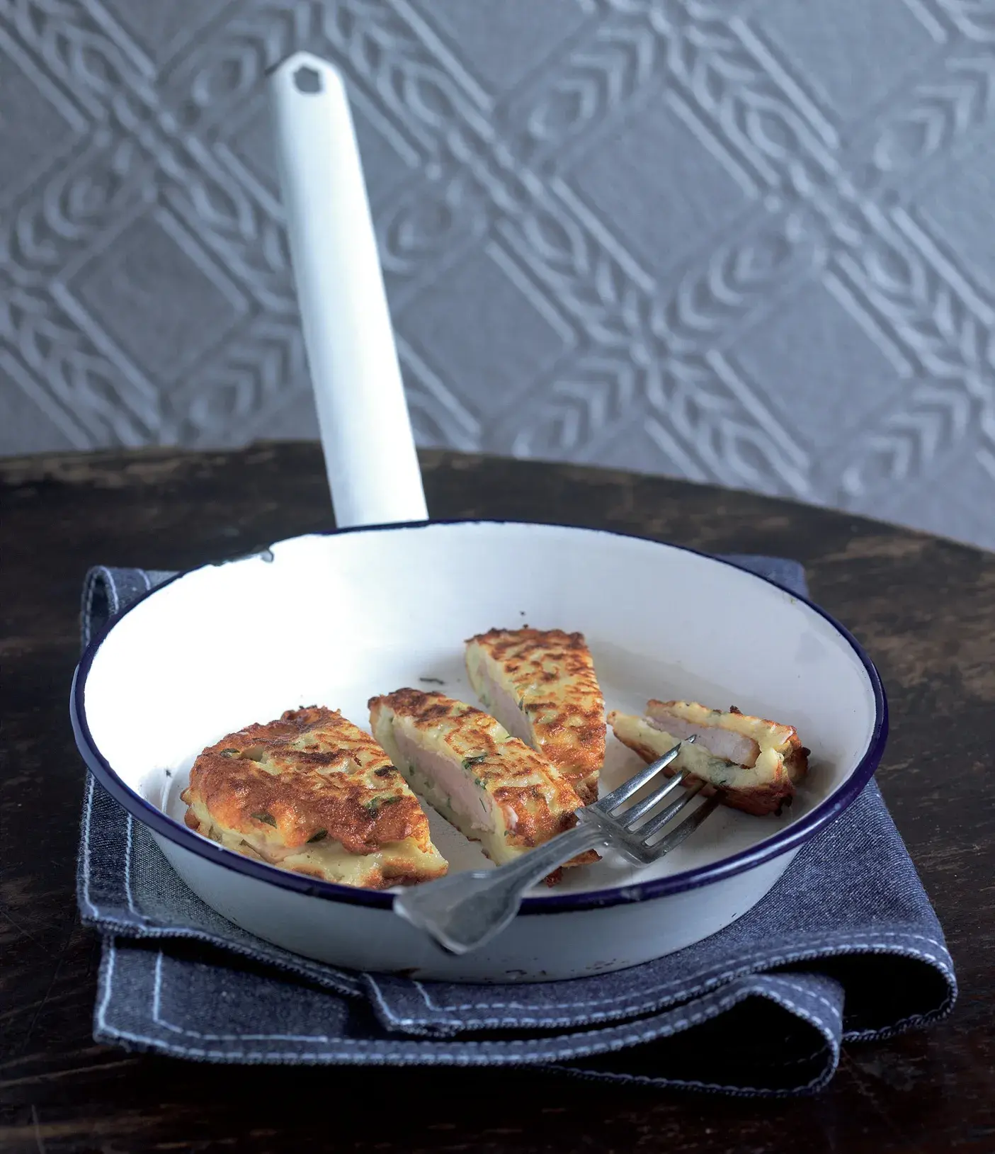 Pork Cutlet in Potato Pancake (Ondráš Style)