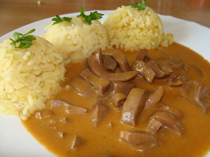 Ledvinky po uhersku (Kidneys in Hungarian Style)