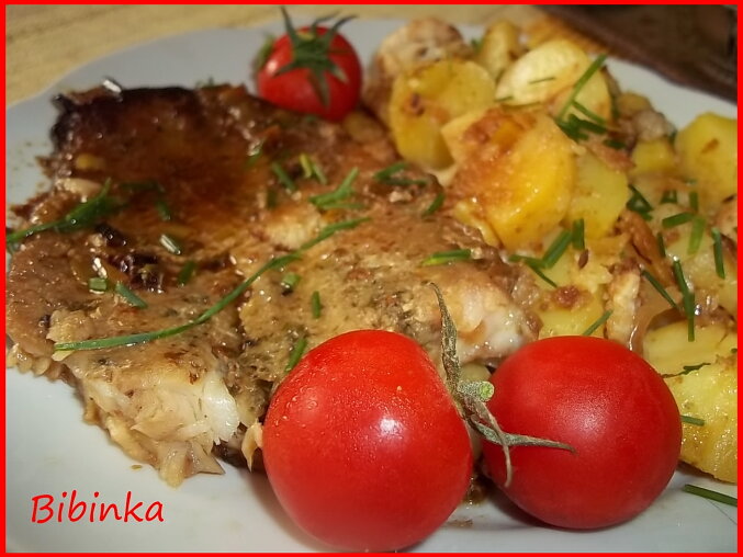 Baked Catfish in Marinade