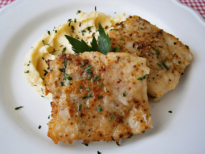 Cod with Lemon Pepper and Caraway
