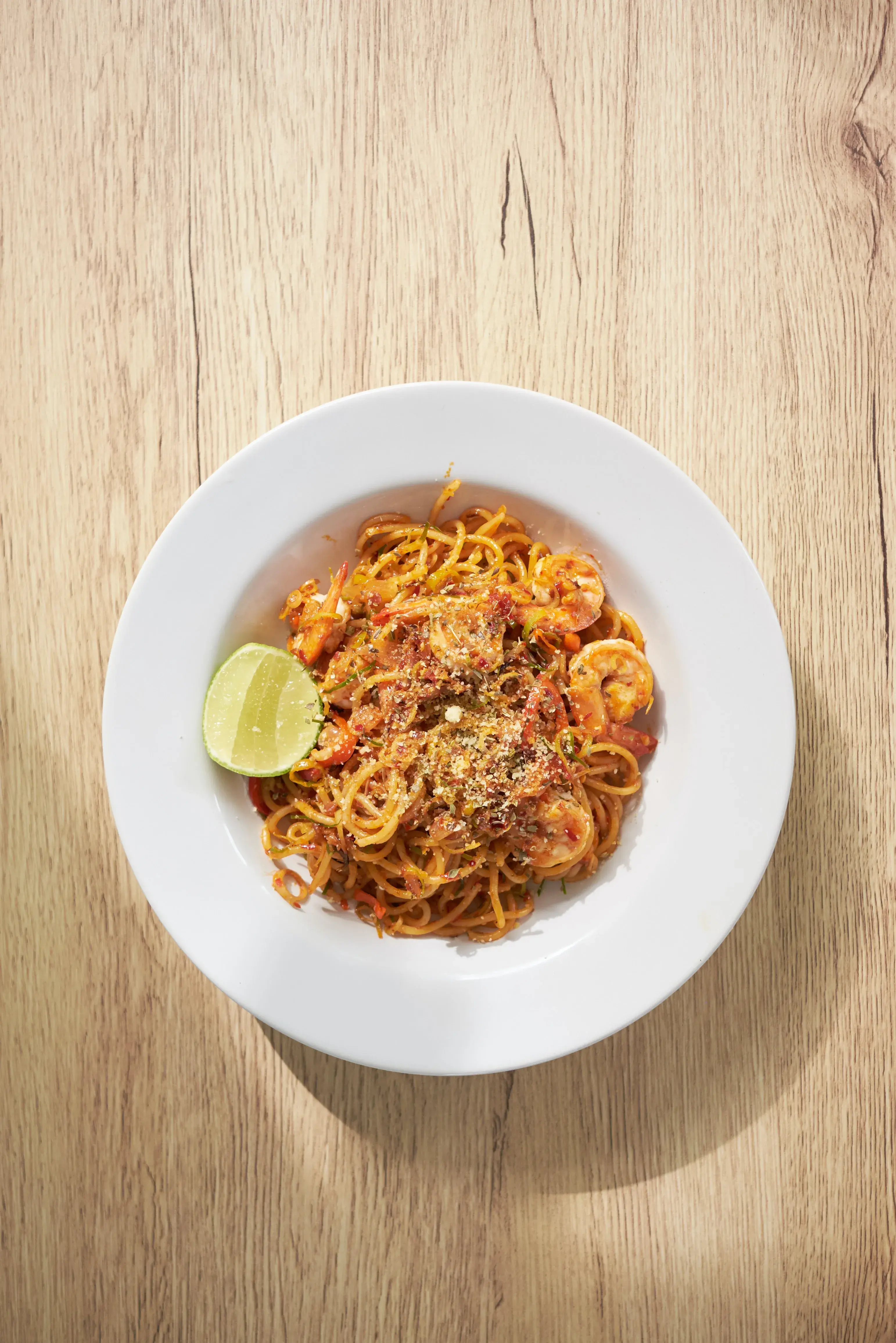 Thai Noodles with Prawns