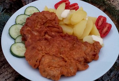 Sládkovy řízky v pivním těstíčku