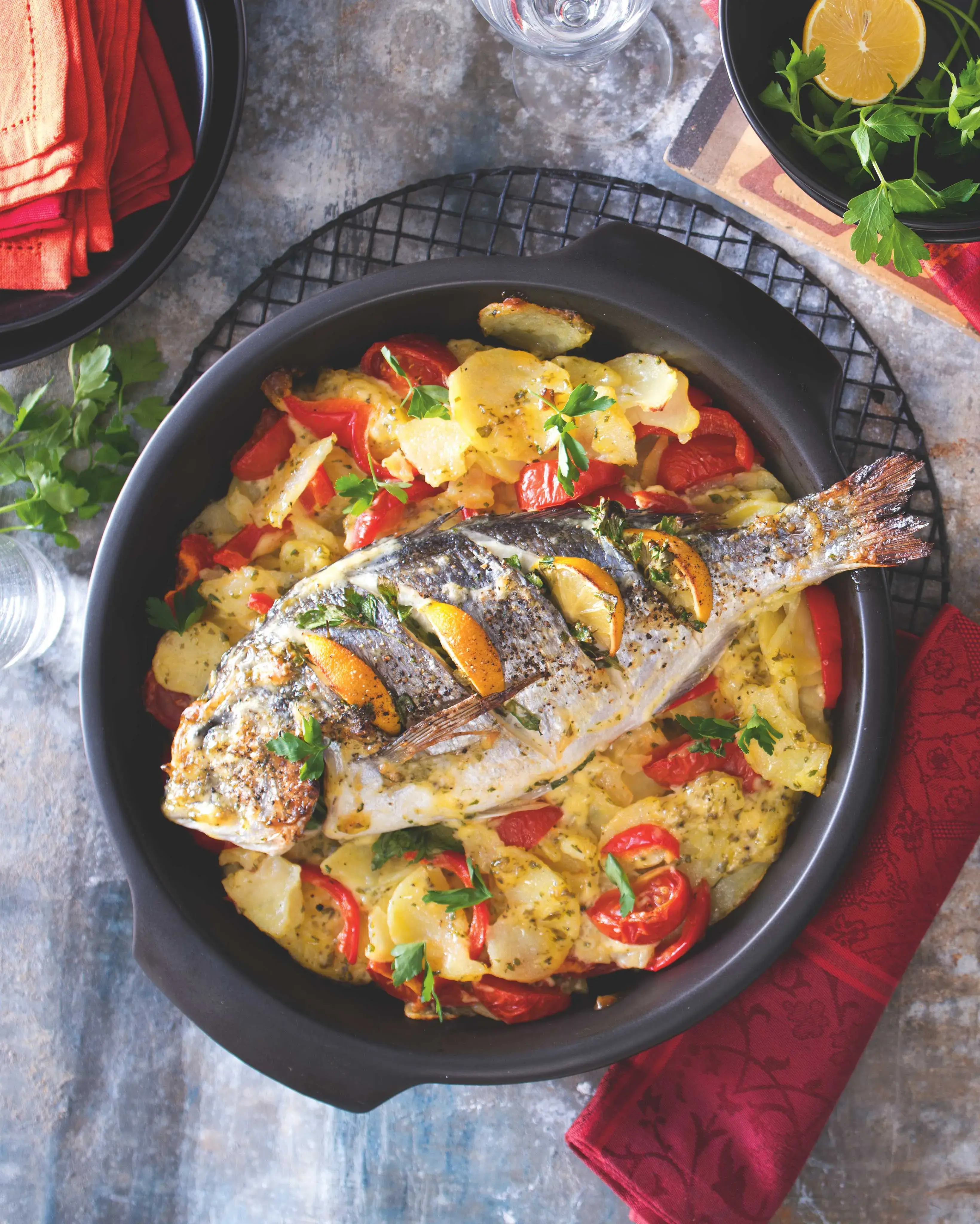 Baked Fish in Mayonnaise
