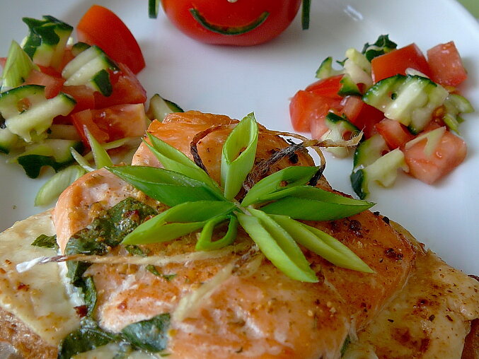 Fish Parcels in Toast Bread