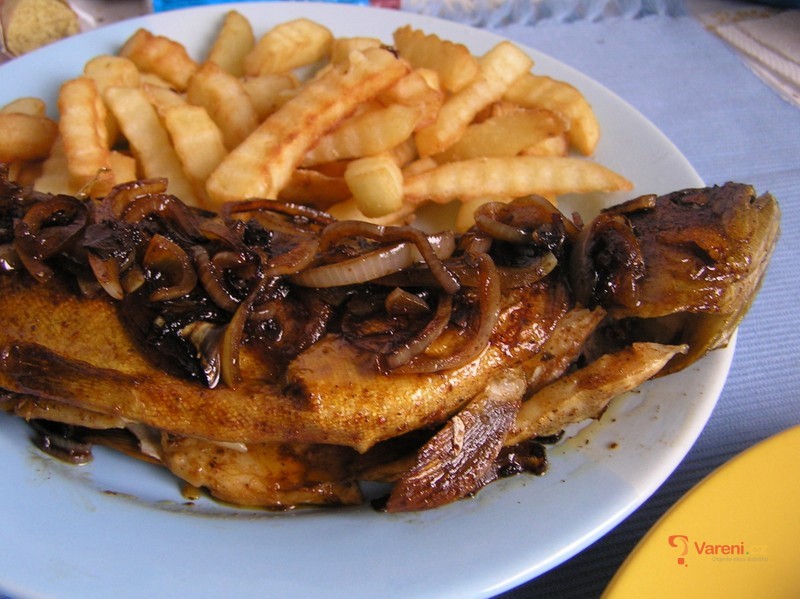 Trout with Mushrooms