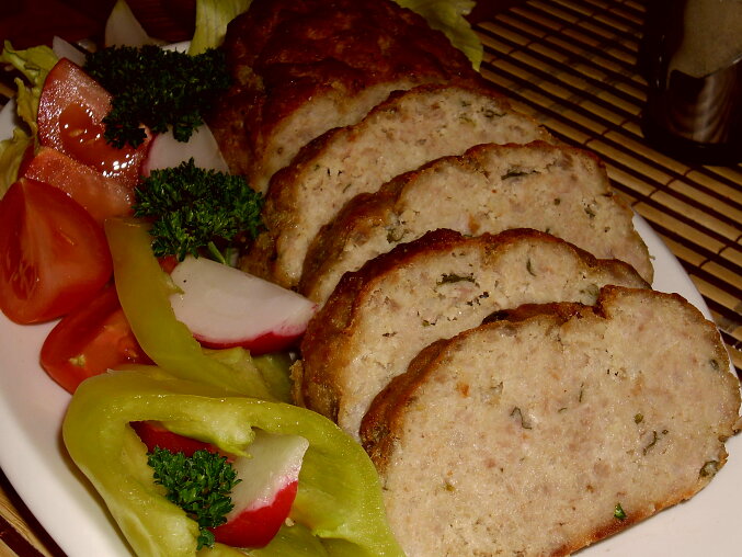 Sekaná pikant (Spicy Czech Meatloaf)
