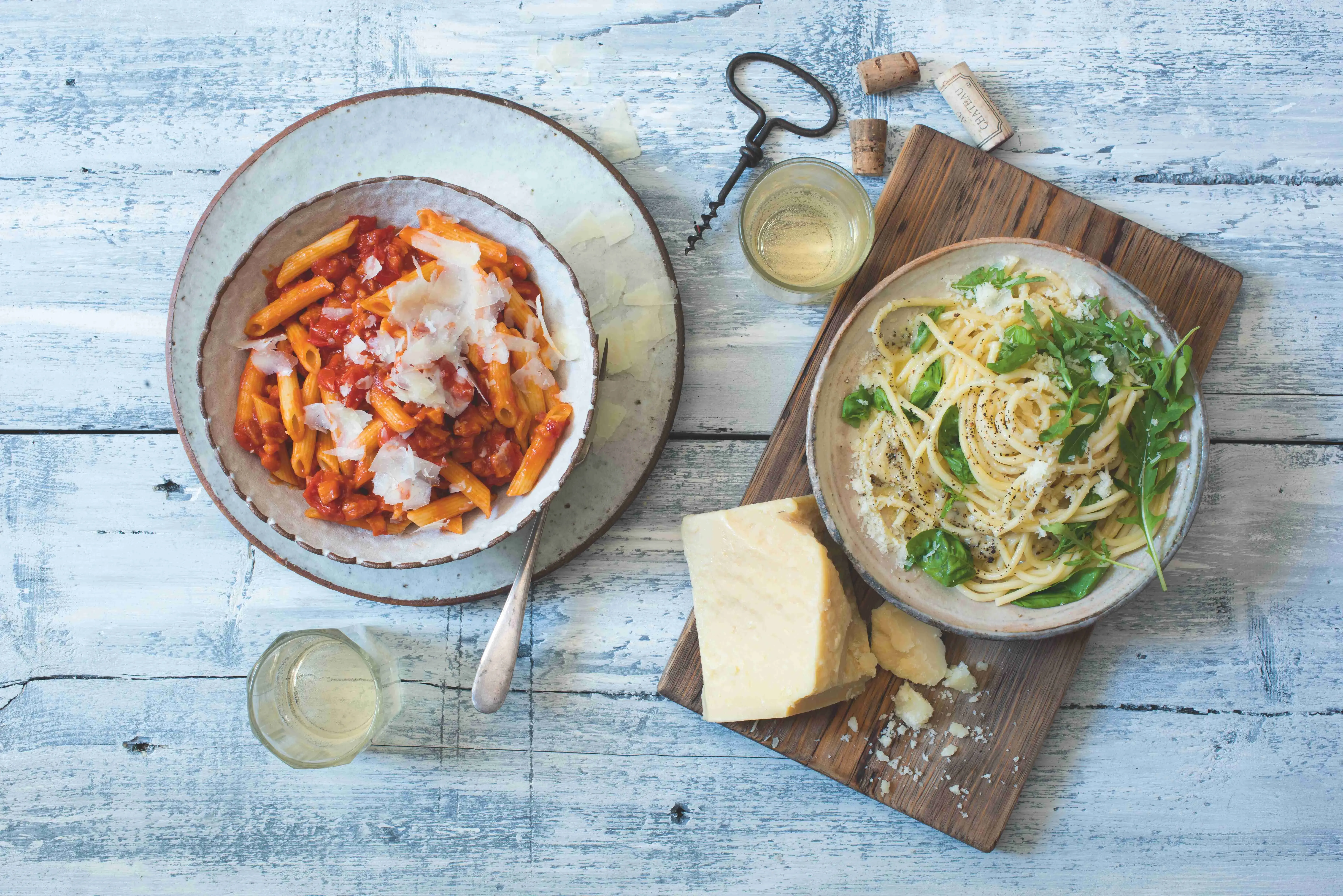 Penne all’Amatriciana with Pancetta