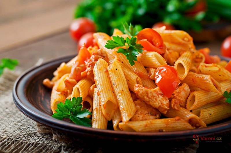 Pasta with Chicken and Parmesan