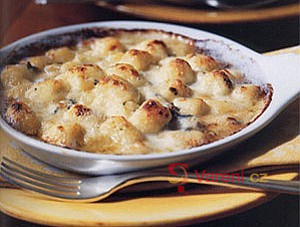 Red Gnocchi with Tomatoes and Parmesan