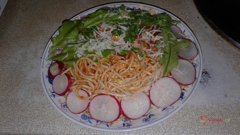 Chicken Spaghetti with Herbs