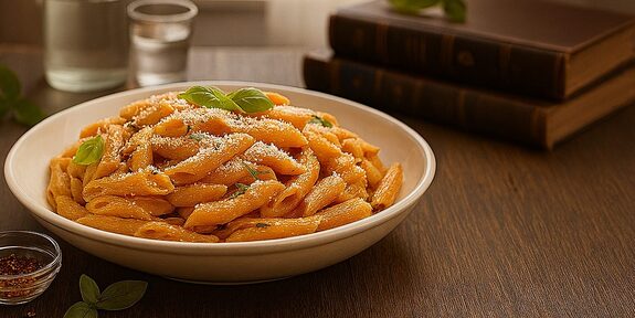 Penne alla Vodka – Creamy Tomato Sauce with Vodka
