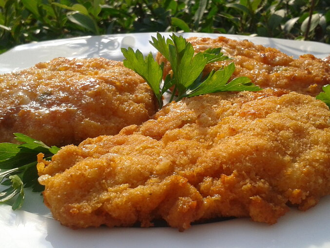 Cheese and Courgette Minced Meat Cutlets