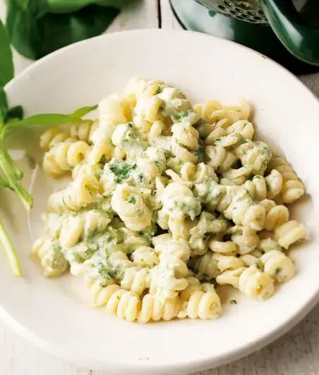 Fusilli with Ricotta and Basil