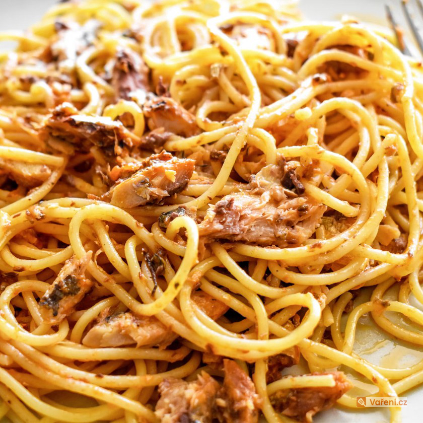 Baked Spaghetti with Tuna