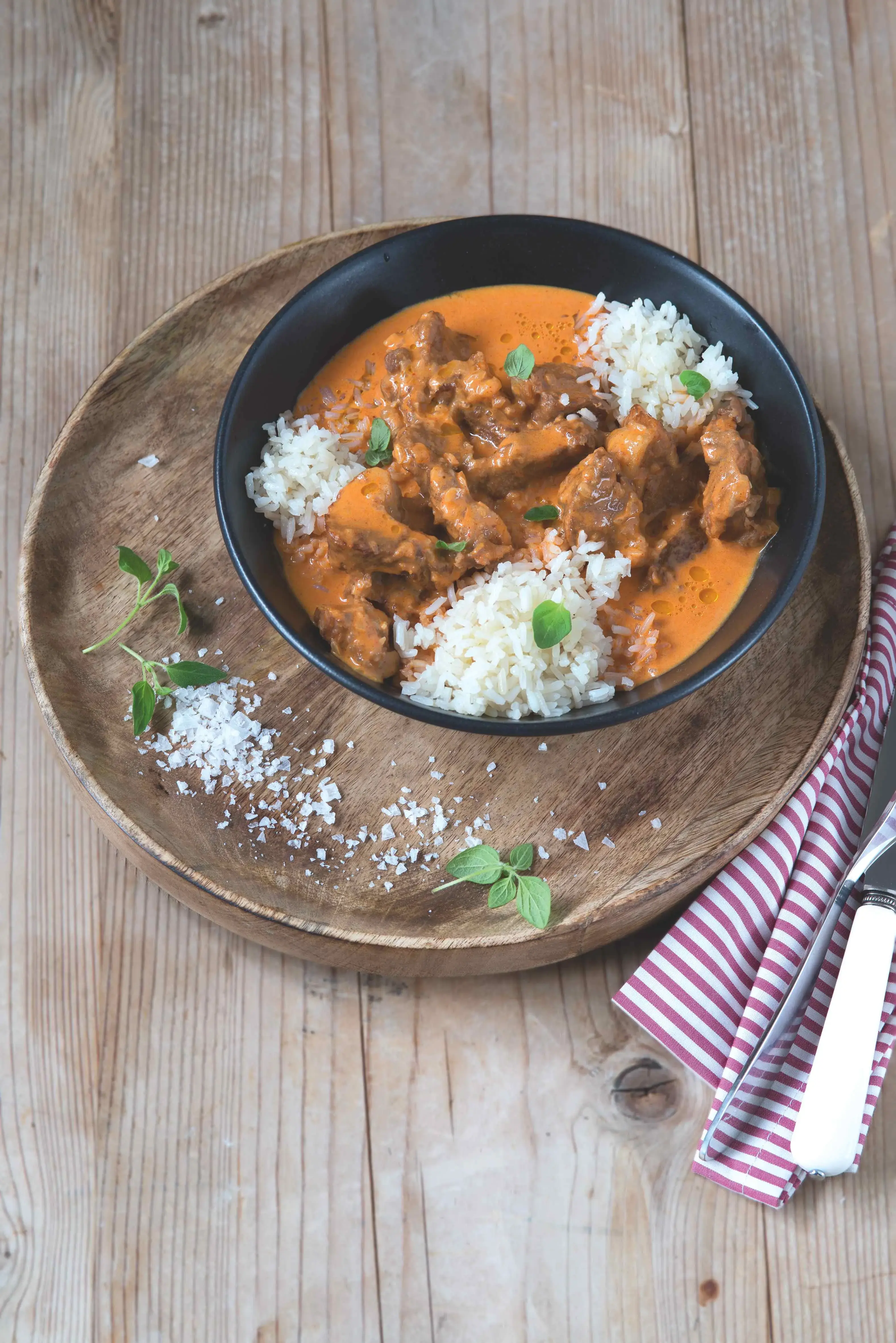 Pork Shoulder in Sweet Paprika Cream Sauce