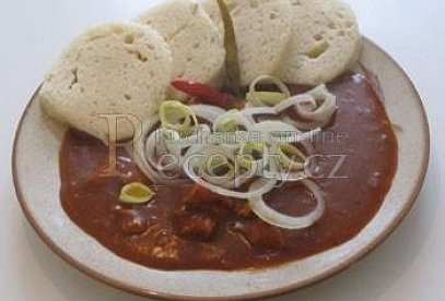 Traditional Czech Pork Goulash