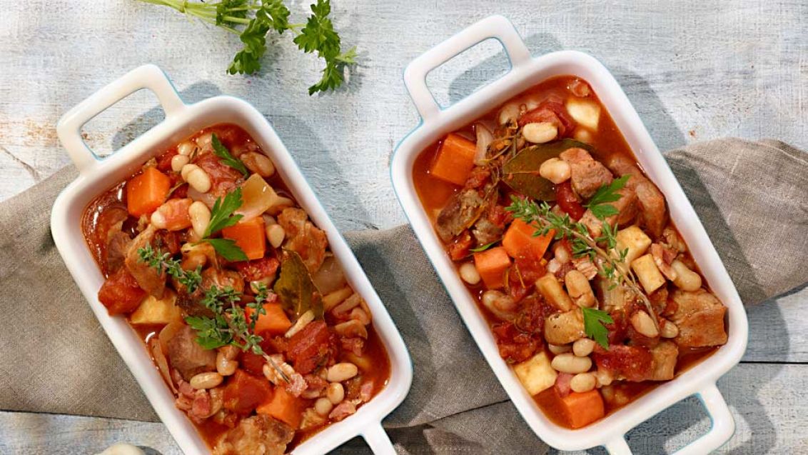 Pork Ragout with White Beans