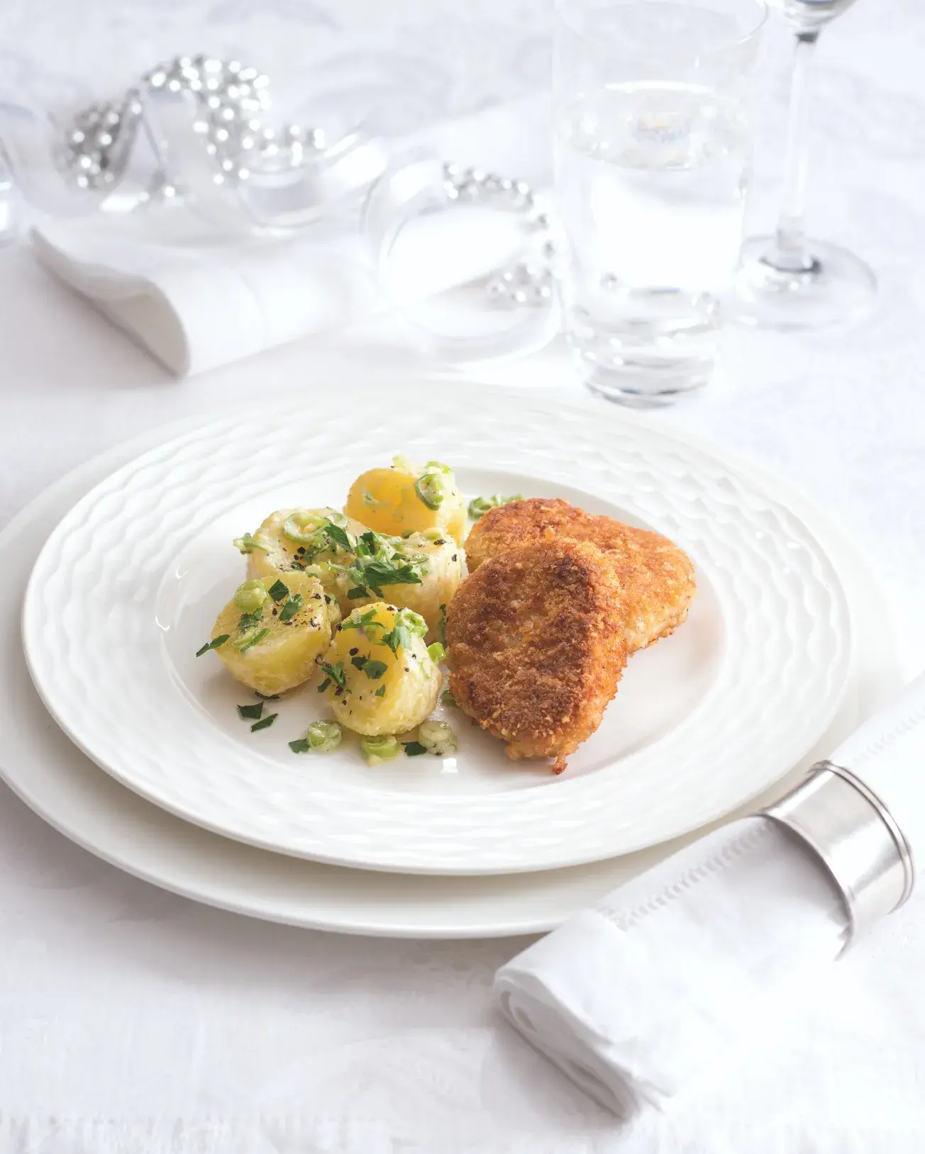 Pork Tenderloin Cutlets with Parmesan