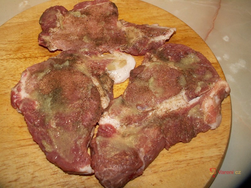 Spanish Pork Cutlets in Red Wine