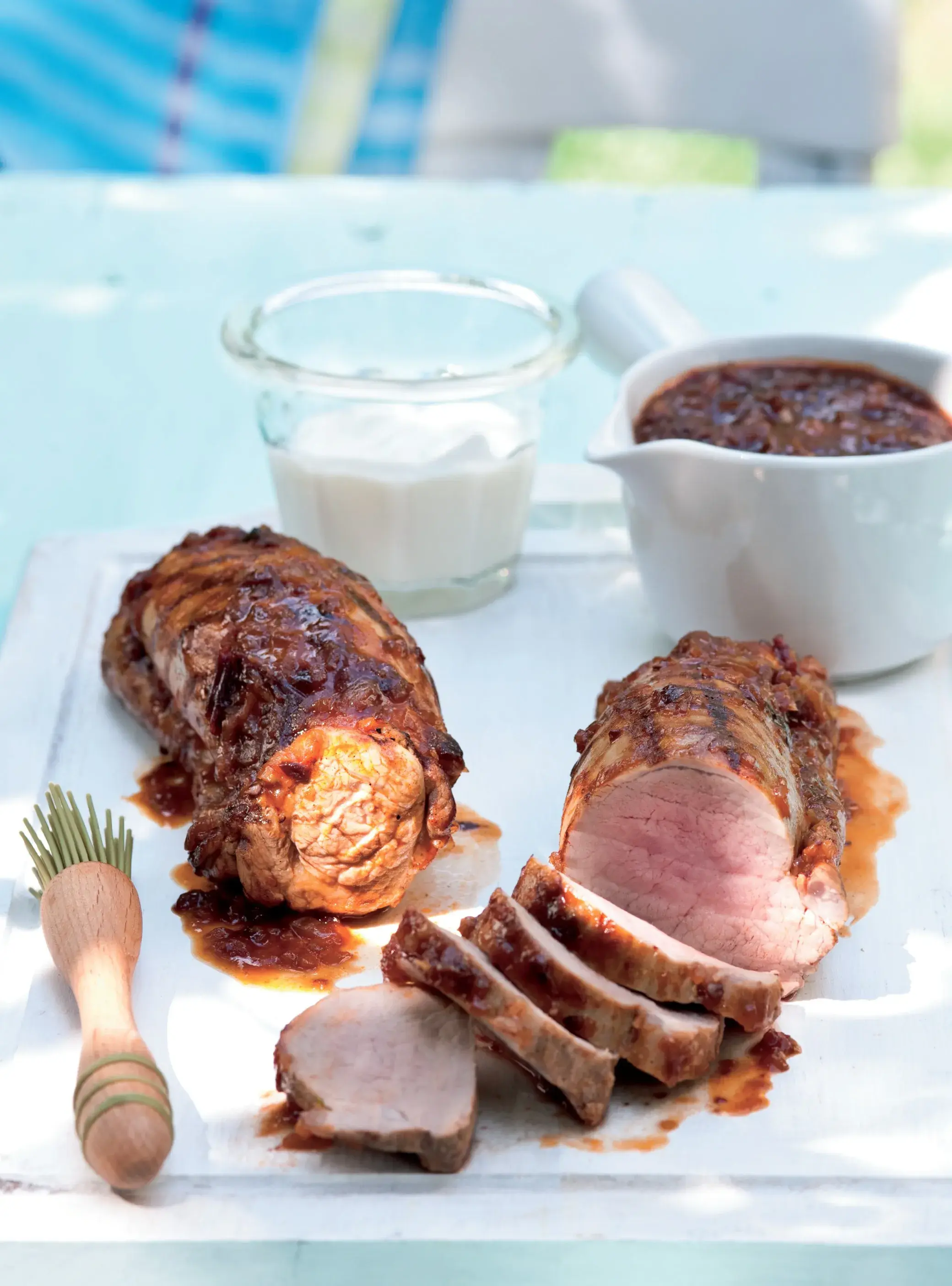 Grilovaná panenka s domácí BBQ omáčkou