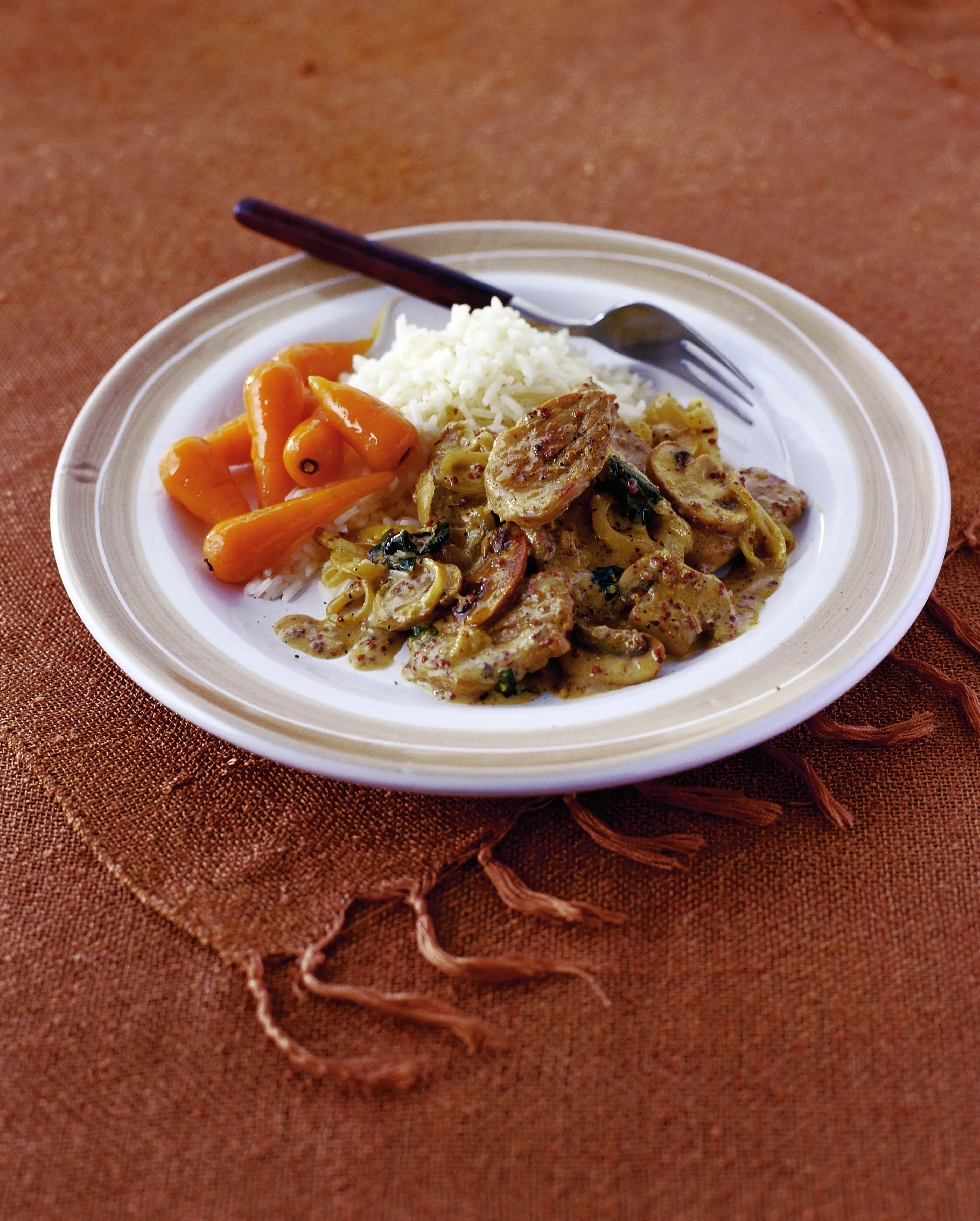 Pork Tenderloin in Mustard Cream Sauce
