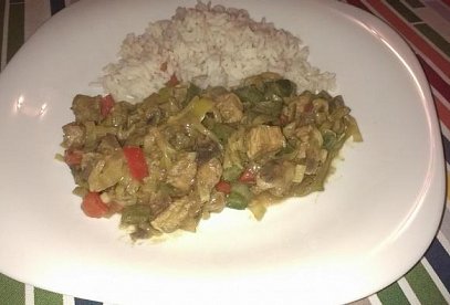 Czech Pork Leg Stir-Fry