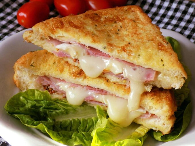 Ham and Cheese French Toast