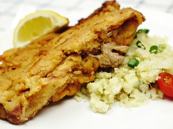 Czech Pork Cutlets with Onion and Bacon